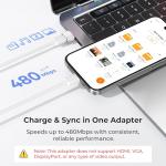 USB to USB-C Adapter Set for iPhone & More