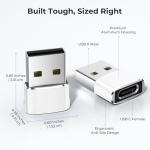 USB to USB-C Adapter Set for iPhone & More