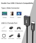 Syntech USB-C to USB 3.2 Adapter Duo