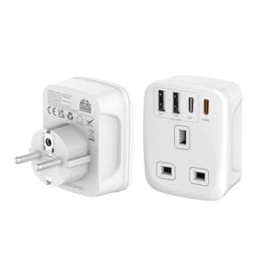 20W Fast Charging 5-in-1 Travel Adapter