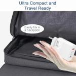 European Travel Adapter with USB-C and USB-A Ports