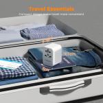 TESSAN Universal Travel Adapter with USB-C and USB-A Ports