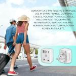 20W Fast Charging 5-in-1 Travel Adapter
