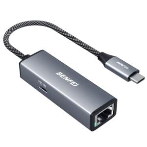 USB-C to Ethernet Adapter with Power Delivery