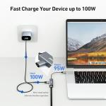USB-C to Ethernet Adapter with Power Delivery