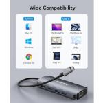 ABLEWE 8-in-1 USB-C Hub with Ethernet & HDMI