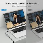 USB-C to Ethernet Adapter with Power Delivery