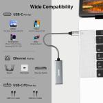 USB-C to Ethernet Adapter with Power Delivery