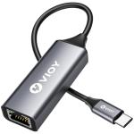VIOY USB-C to Ethernet Adapter, 1Gbps Speed