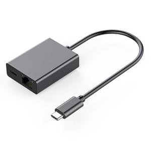 USB C to Ethernet Adapter with 100W PD