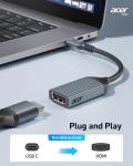 Acer USB-C to HDMI Adapter 4K 60Hz
