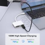USB-C to HDMI Adapter for iPhone 16 Plus