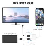 USB-C to HDMI Adapter for iPhone 16 Plus