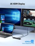 Lemorele 13-in-1 USB-C Hub with Triple Display
