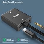 HDMI to VGA Adapter with Audio Jack