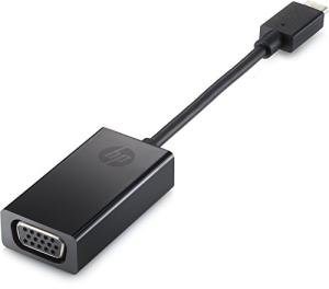 HP USB-C to VGA Adapter - Black