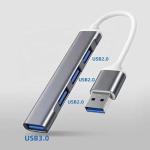 Boulton Ultra Slim 4-Port USB Hub 3.0