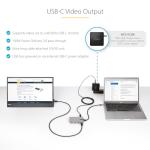 StarTech 4-Port USB-C Hub with 4K Video Output