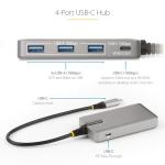 StarTech 4-Port USB-C Hub with 4K Video Output