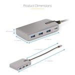 StarTech 4-Port USB-C Hub with 4K Video Output