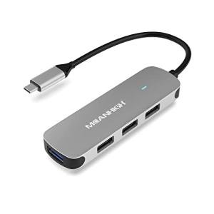 MEANHIGH 4-Port USB-C Hub for Laptops