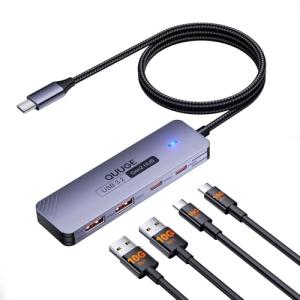 4-Port USB 3.2 Hub with Nylon Cable