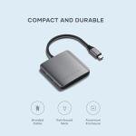 SATECHI 4-Port USB-C Hub with Power Delivery