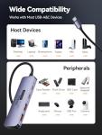 4-Port USB 3.2 Hub with Nylon Cable