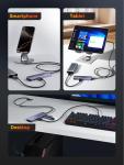 4-Port USB 3.2 Hub with Nylon Cable