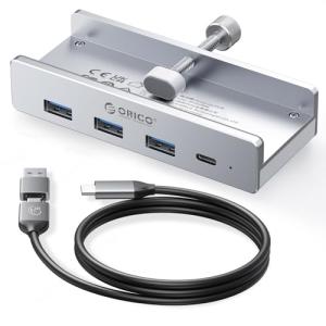ORICO 4-Port USB-C Hub with Extra Power Supply