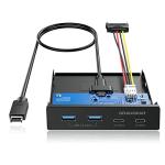 GRAUGEAR 4-Port USB-C and USB-A Hub