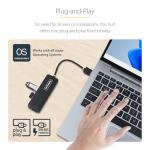 StarTech 4-Port USB-C Hub for Easy Connectivity