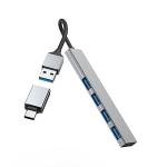 Hama USB Hub with 4 Ports, Ultra Slim