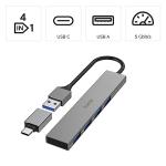 Hama USB Hub with 4 Ports, Ultra Slim