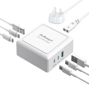 50W USB-C Fast Charging Station with 6 Ports