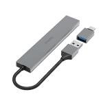 Hama USB Hub with 4 Ports, Ultra Slim