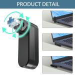 4-Port USB-C Splitter Hub with Rotating Design