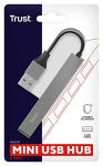 Trust Halyx 4-Port Mini USB 2.0 Hub