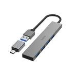 Hama USB Hub with 4 Ports, Ultra Slim