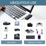 4-Port USB-C Splitter Hub with Rotating Design