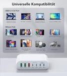 7-Port USB-C Charger Dock for MacBook and iPhone