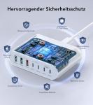 7-Port USB-C Charger Dock for MacBook and iPhone