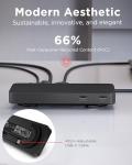 Lenovo USB-C Dual Display Dock with 7 Ports
