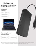Lenovo USB-C Dual Display Dock with 7 Ports