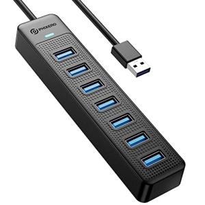 PHIXERO 7-Port USB 3.0 Hub and Splitter