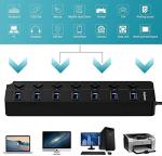 7-Port USB 3.0 Hub with Individual Power Switches