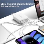 300W GaN USB-C 7-Port Fast Charger Hub