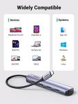 UGREEN USB-C Hub with 4 USB 3.0 Ports