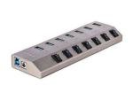 7-Port USB-C Hub with Individual On/Off Switches