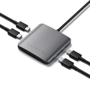 SATECHI 4-Port USB-C Hub with Power Delivery